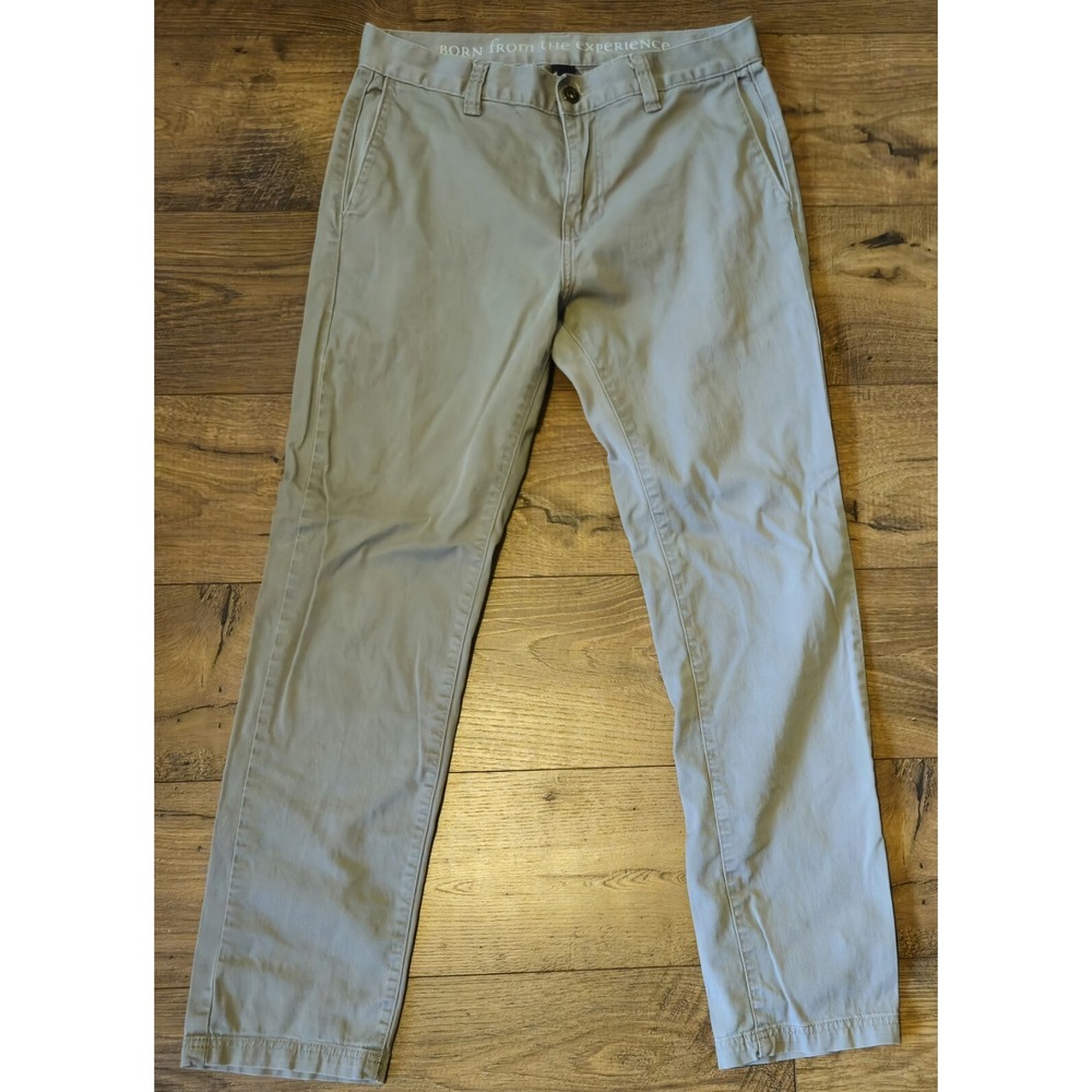 Prana‎ Pants Mens 32 Khaki Chino Hiking Organic Cotton Straight Leg M4TABL315